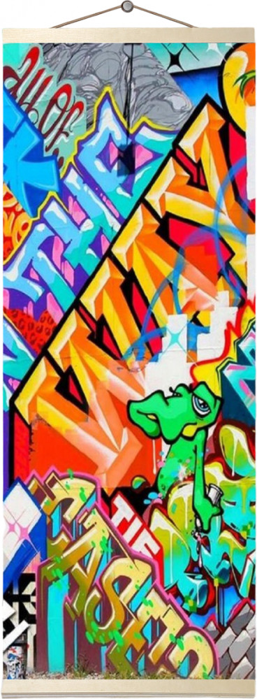 Картина по номерам «Панно. Граффити» | Molly
