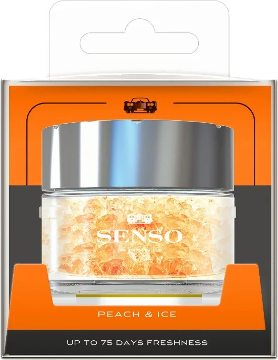 Ароматизатор на панель «Peach & Ice» | Senso deluxe | Dr. Marcus