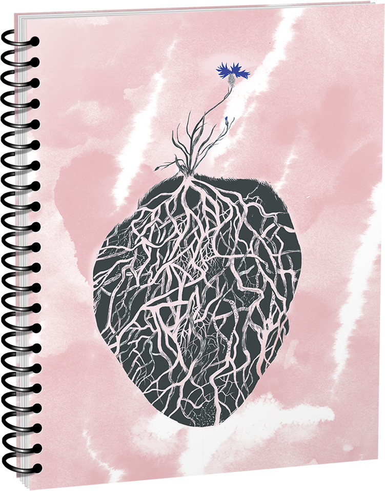 Скетчбук «Сердечко» | Скетчбук