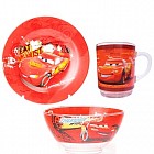 Набор детской посуды Disney Cars 2 (3 предмета)