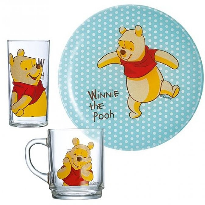 Набор детской посуды «Disney Winnie» | Disney | Luminarc