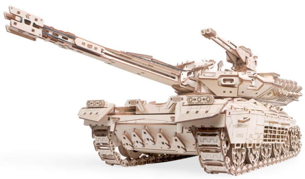 Конструктор деревянный «Танк Хищник» | Военная техника | Lemmo