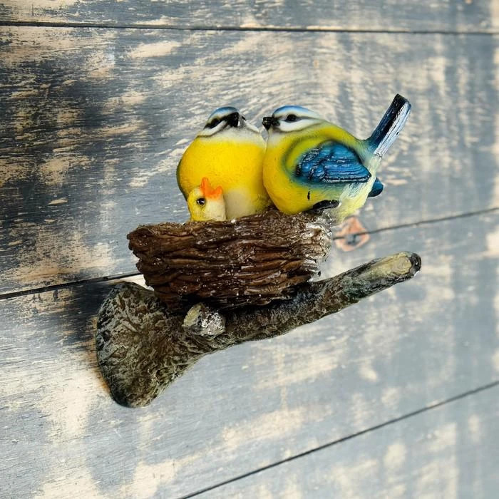 Декор подвесной «Гнездо с синицами» | Хорошие сувениры