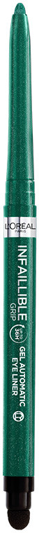 Автоматический гелевый карандаш «Infaillible Gel Auto Liner», оттенок 008 Emerald Green | Infaillible | L'Oreal Paris