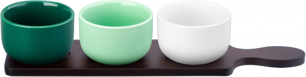 Набор пиал для сервировки «Гладь» | Колоранс | Elan Gallery