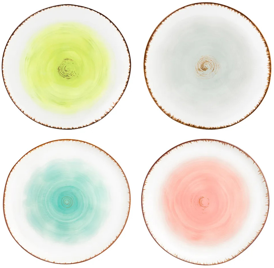 Набор тарелок закусочных «Кантри» | Кантри | Elan Gallery