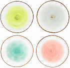 зеленый, голубой, бирюзовый, коралловый