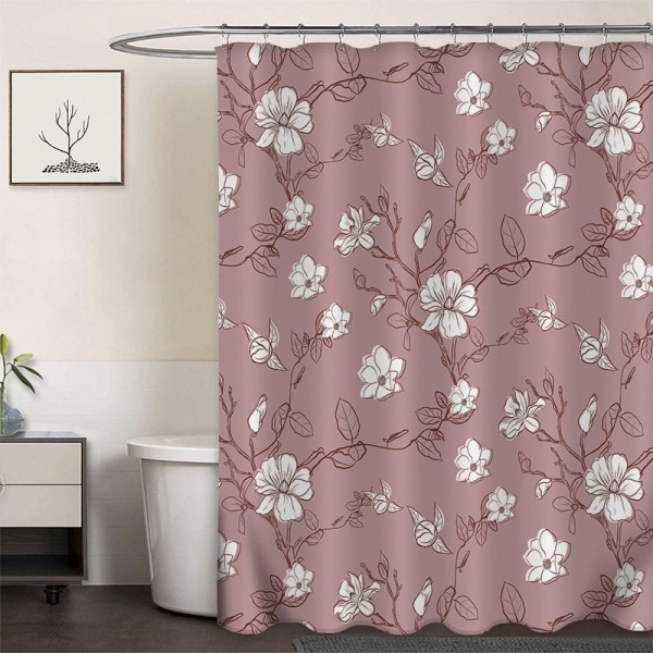 Штора для ванной «Сакура» | Сакура