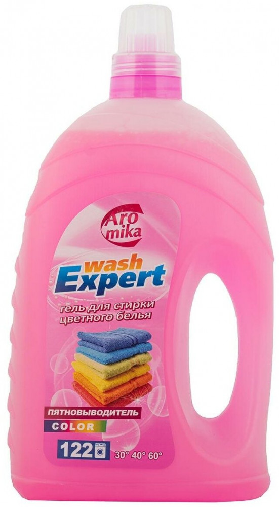 Гель для стирки цветного белья с пятновыводителем «Color» | Wash Expert | Аромика