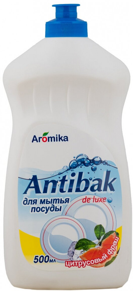 Средство для мытья посуды «Цитрусовый фреш» | Antibak de luxe | Аромика