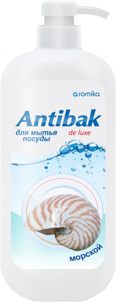 Средство для мытья посуды «Морской» | Antibak de luxe | Аромика