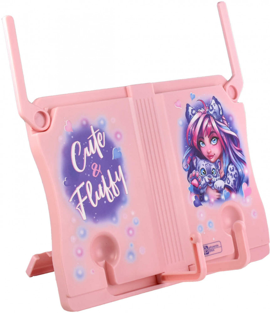 Подставка для книг «Девушка с барсом» | Феникс +