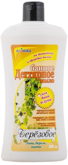 Мыло дегтярное «Берёзовое» | Аромика