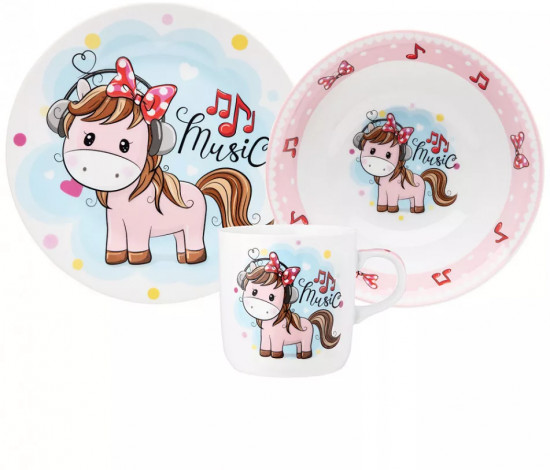 Набор посуды «Пони»