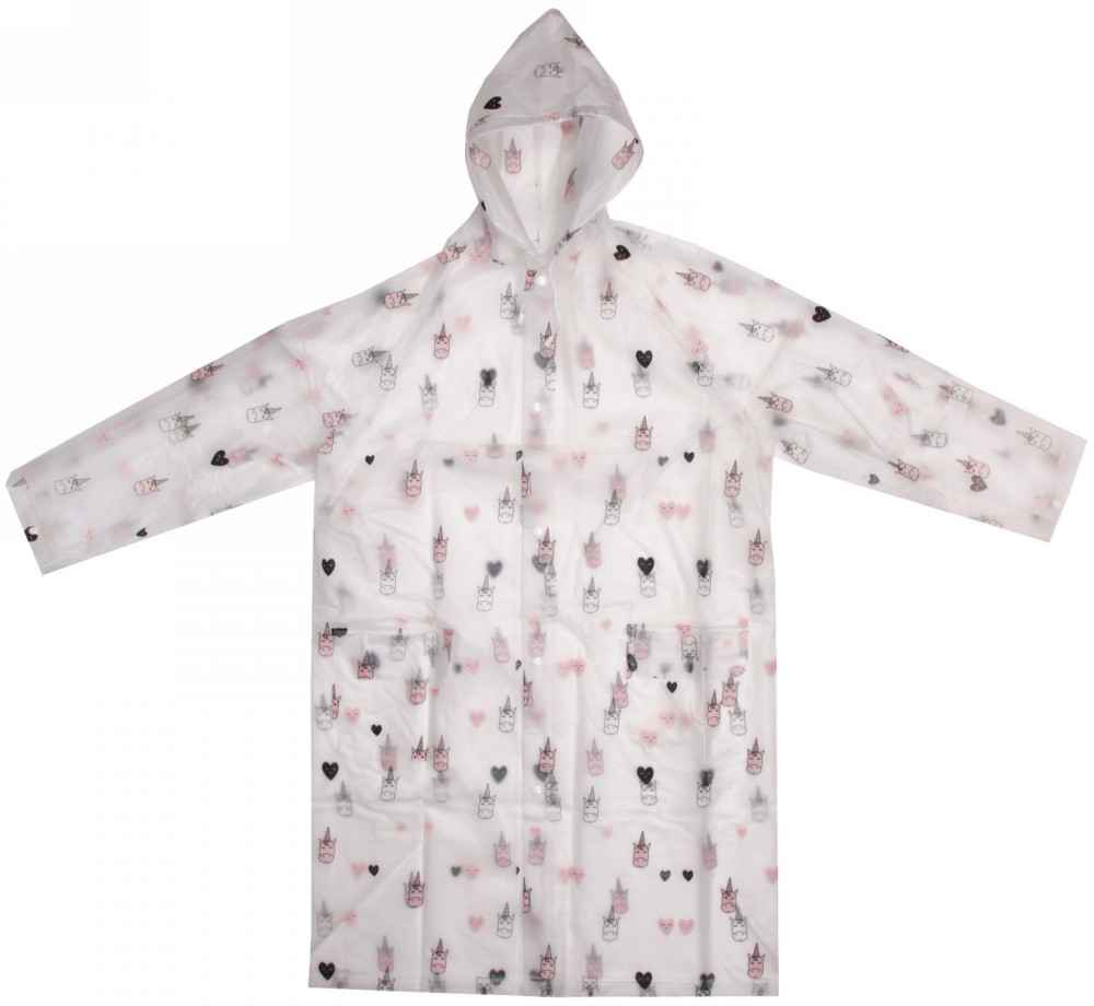 Дождевик-плащ «Единороги» | ДоброСад