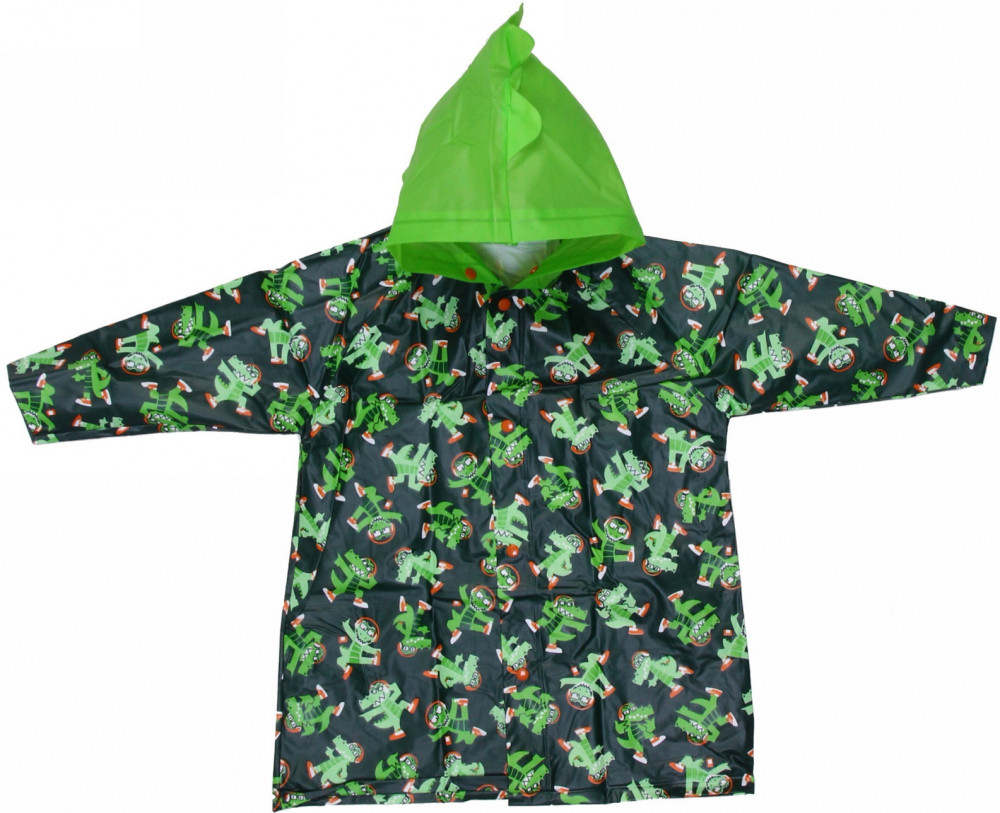 Дождевик-плащ детский «Заводной крокодил» | Волшебные звери | ДоброСад