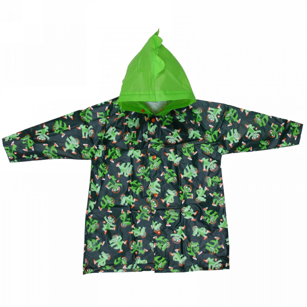 Дождевик-плащ детский «Заводной крокодил» | Волшебные звери | ДоброСад