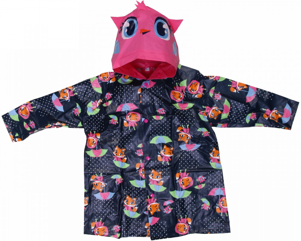 Дождевик-плащ детский «Лисичка» | Волшебные звери | ДоброСад