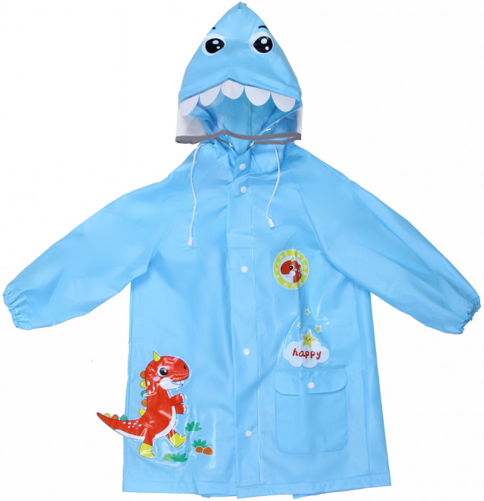Дождевик-плащ детский «Динозаврик Рокки» | ДоброСад