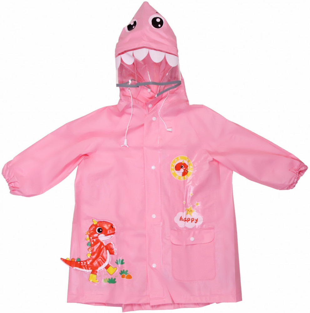 Дождевик-плащ детский «Динозаврик Рокки» | ДоброСад