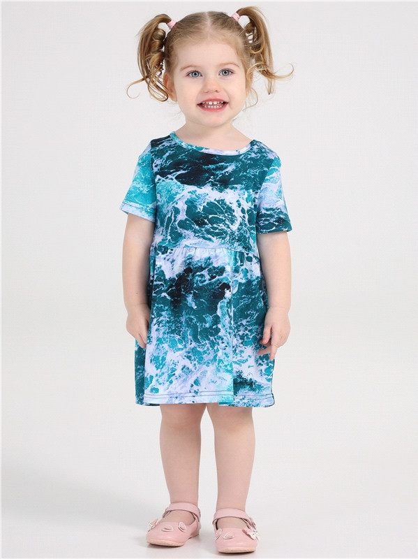 Платье для девочек | Променад | Апрель