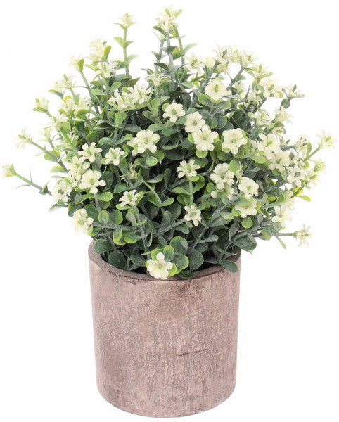 Цветок искусственный в горшке «Французский поцелуй»