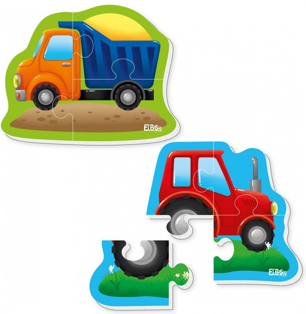 Пазл магнитный «Транспорт» | El`BascoToys