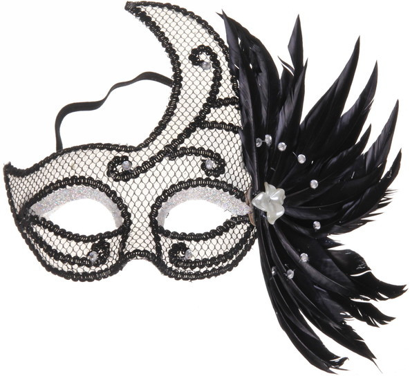 Маска карнавальная «Богема» | Серпантин