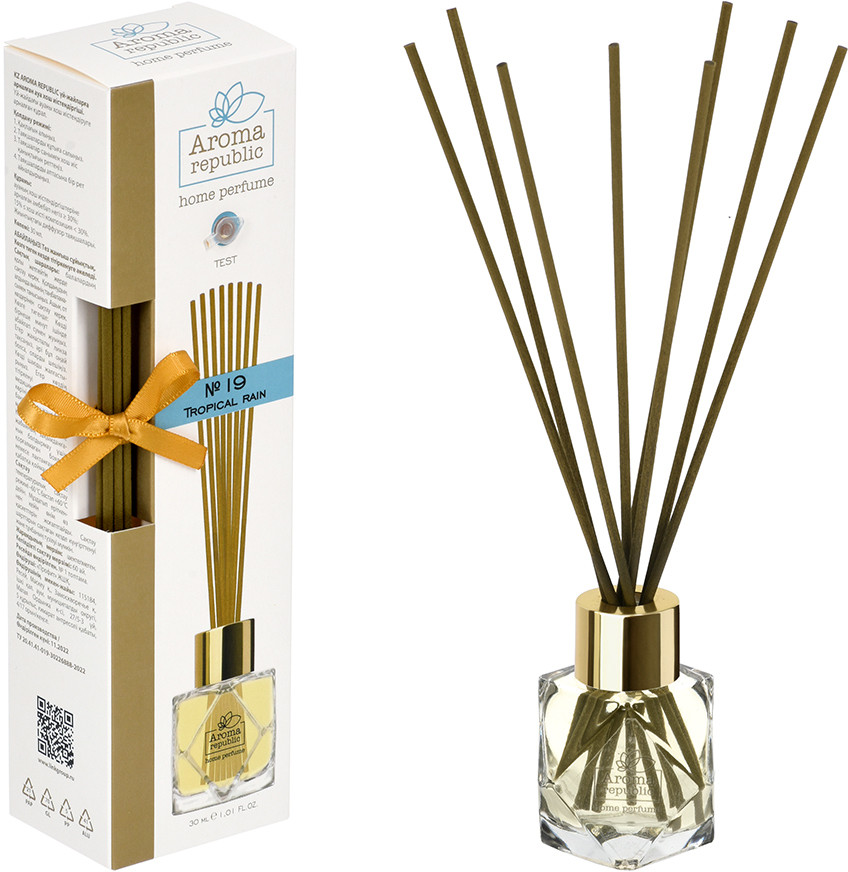 Диффузор ароматический «№19 Tropical rain» | Aroma republic