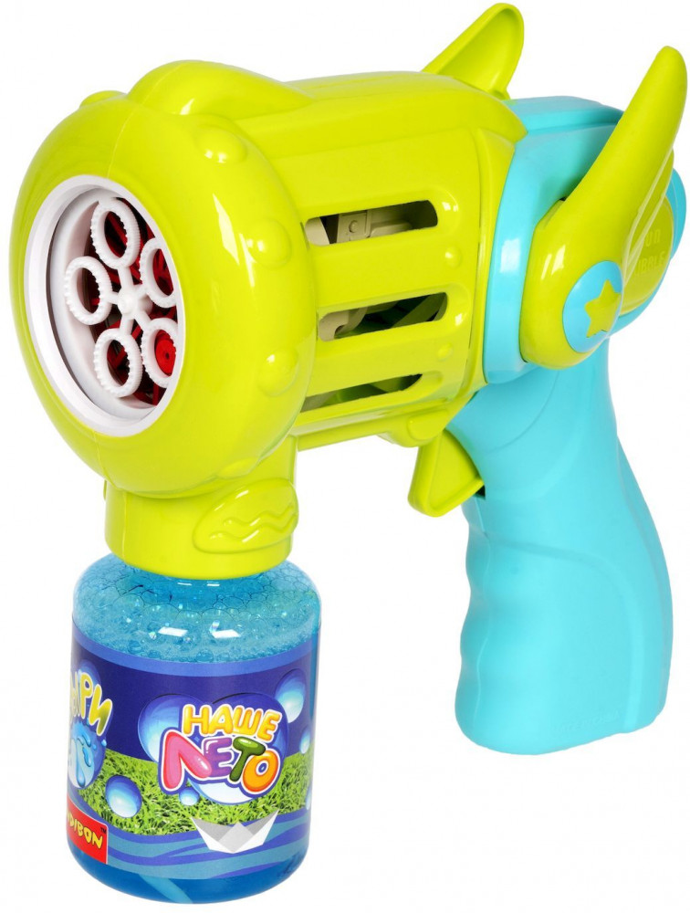 Пистолет-вентилятор для мыльных пузырей | Наше лето | Bondibon