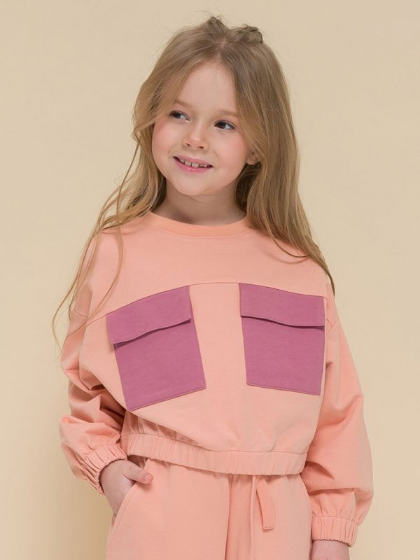 Толстовка для девочек | Позитив Лайфстайл | Pelican