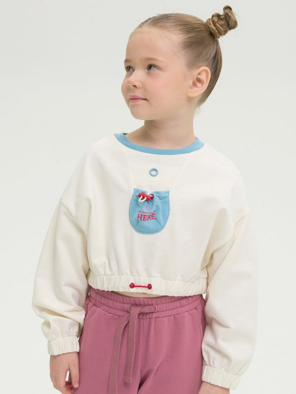 Толстовка для девочек | Позитив Лайфстайл | Pelican