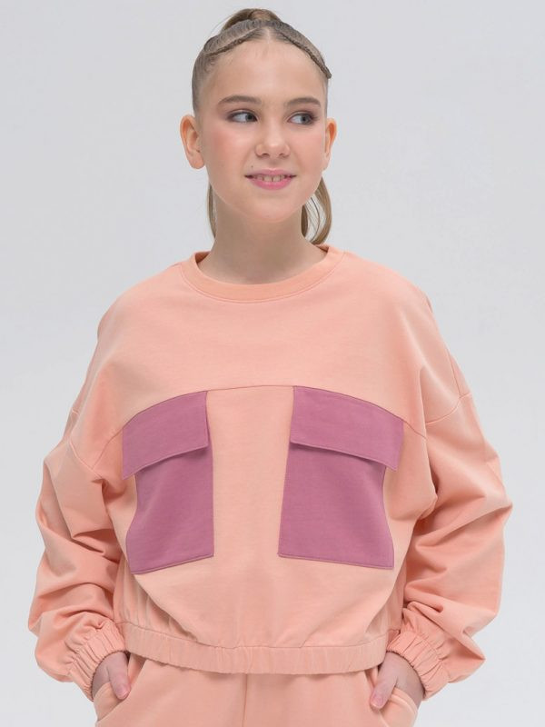 Толстовка для девочек | Позитив Лайфстайл | Pelican