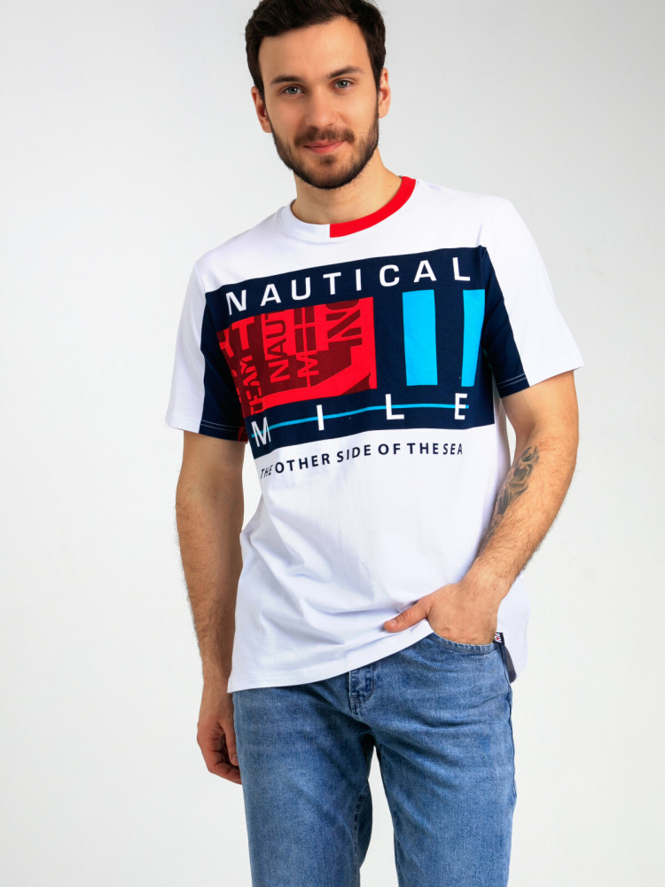 Футболка мужская | Nautical mile | PlayToday