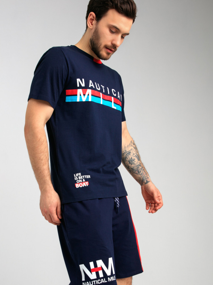 Футболка мужская | Nautical mile | PlayToday