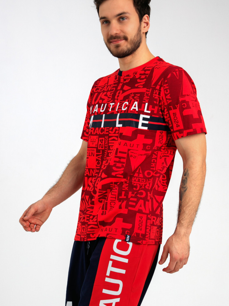 Футболка мужская | Nautical mile | PlayToday