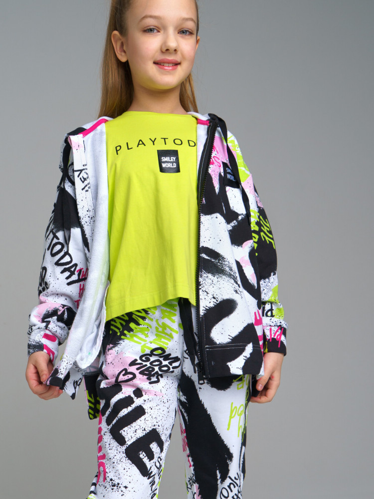 Толстовка для девочек | Just Smile | PlayToday