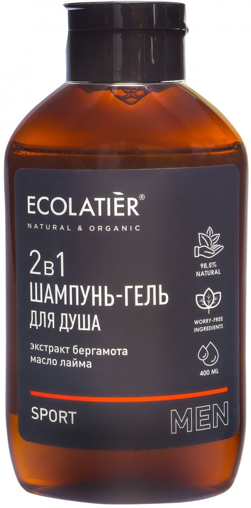 Шампунь и гель для душа «Sport» | Ecolatier