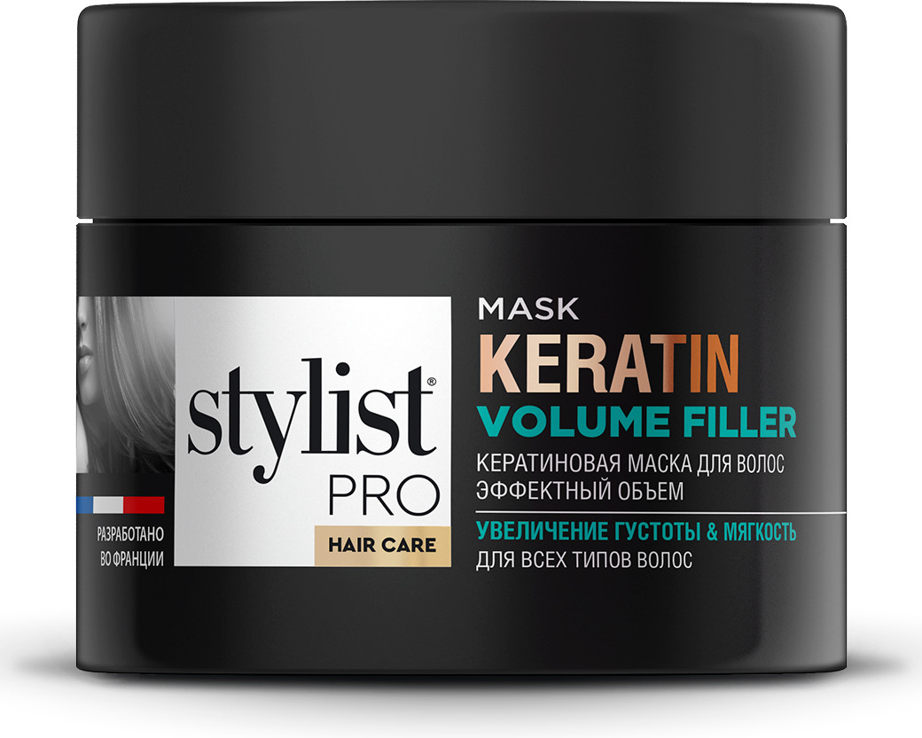 Маска для волос кератиновая | Stylist Color Pro