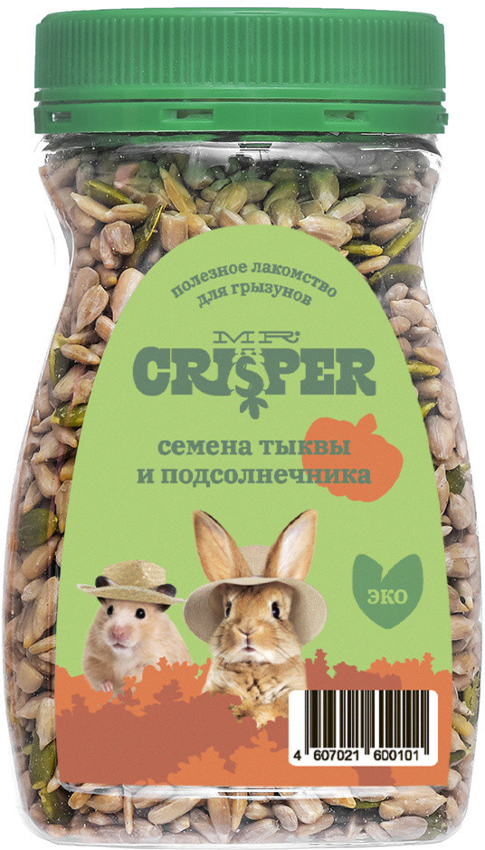 Лакомство для грызунов «Семена подсолнечника и тыквы» | Mr.Crisper