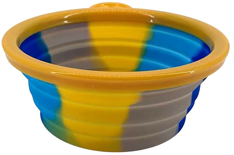 Миска складная для собак | Радуга | Ferribiella