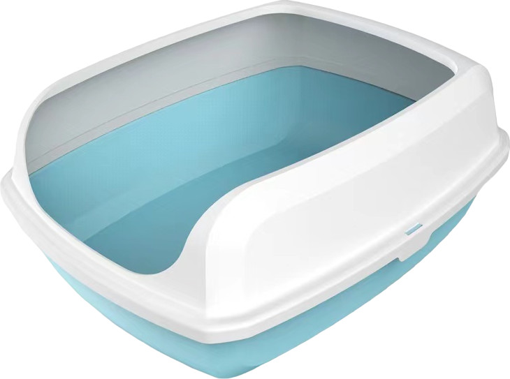 Туалет-лоток для кошек с ободом | Green Petcare