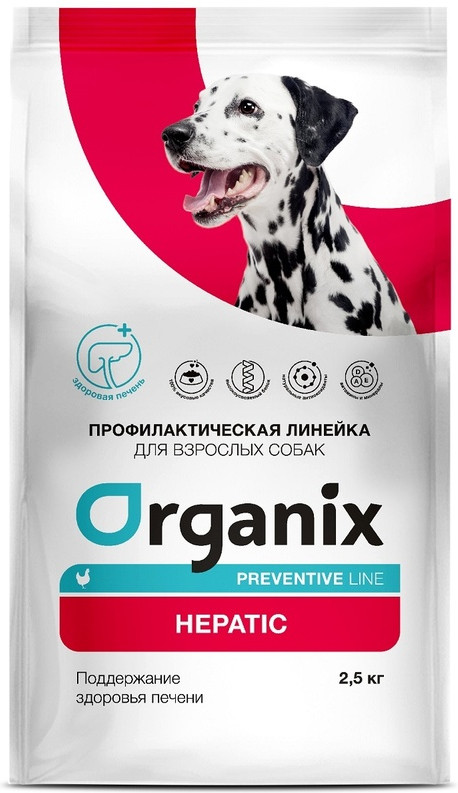 Корм для собак «Hepatic» | Organix