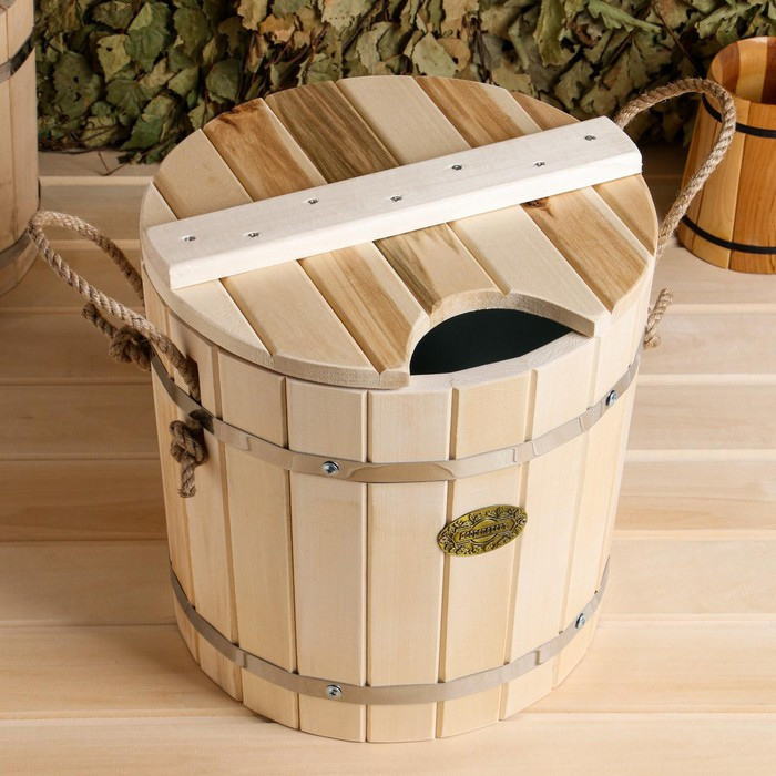 Запарник с крышкой и вставкой оцинкованной | Добропаровъ