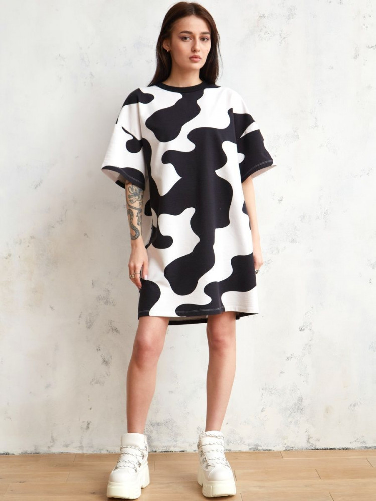 Платье для девочек | Cow | Crazy Getup