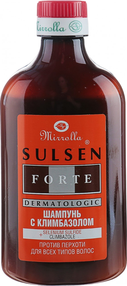 Шампунь против перхоти с климбазолом «Sulsen Forte» | Mirrolla