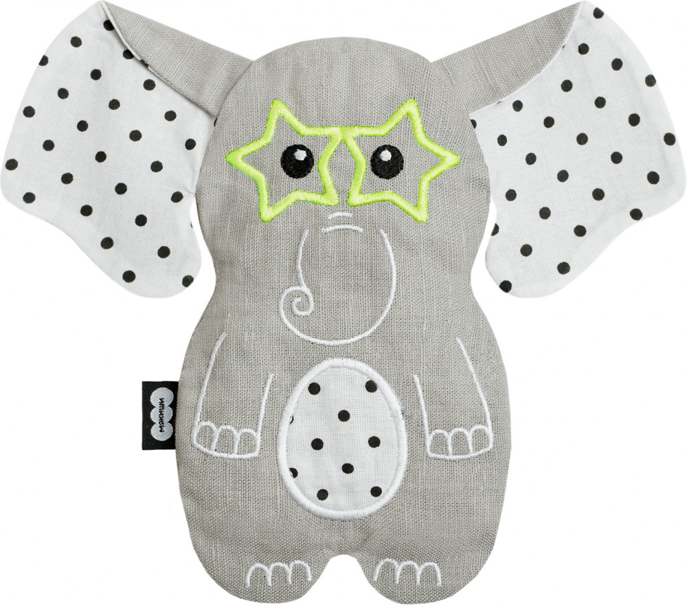 Игрушка с вишнёвыми косточками «Слон Джон» | Разогрелка | Мякиши