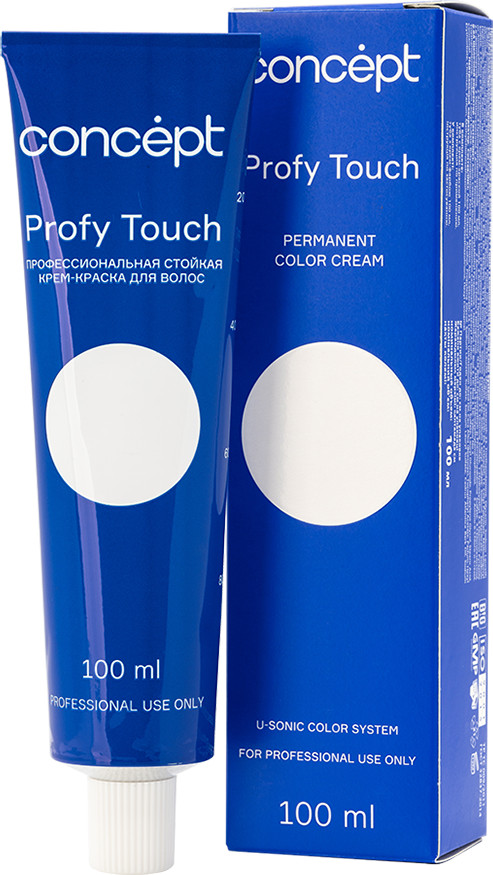 Крем-краска для волос профессиональная, оттенок 10.31 Очень светлый золотисто-жемчужный | Profy Touch | Concept