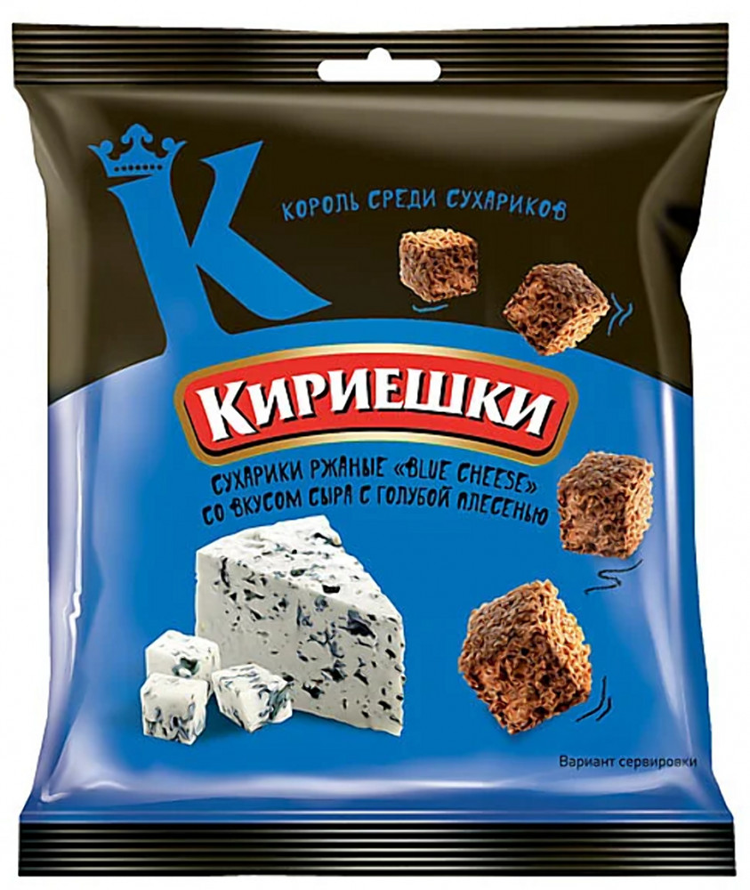 Сухарики ржаные «Blue Cheese» | KDV group