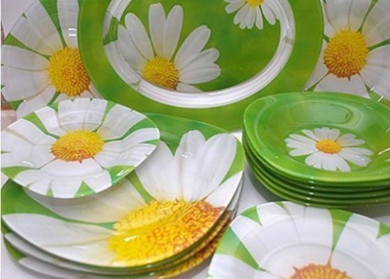 Сервиз столовый Carine Paquerette Green (38 предметов) | Carine Paquerette Green | Luminarc